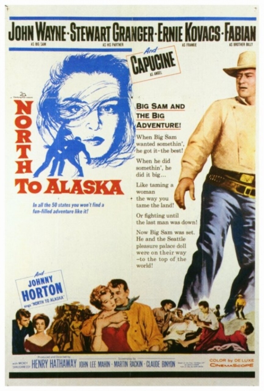 Pop Culture Graphics North to Alaska Movie Poster Print (27 x 40) - Item MOVGH8726